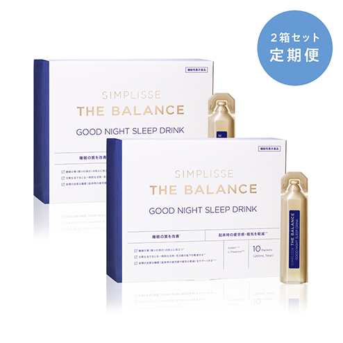 シンプリス ザ バランス グッドナイト スリープ ドリンク 2箱セット